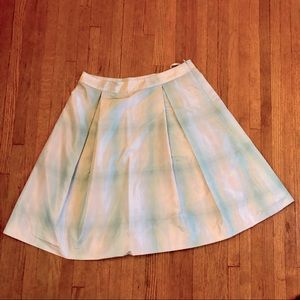 Banana Republic turquoise a-line skirt